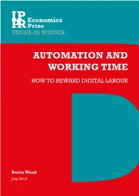 Automation and Working Time