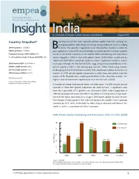 Insight India an Overview of Trends in Select Sectors and Markets August 2010