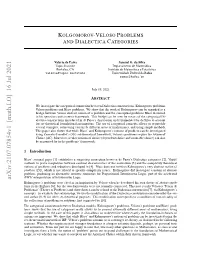 Kolgomorov-Veloso Problems and Dialectica Categories