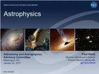 Astrophysics