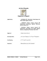 Inspector's Report
