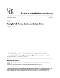 Partisan Judging and Judicial Review