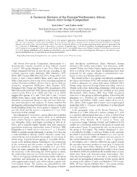 A Taxonomic Revision of the Eurasian/Northwestern African Senecio Doria Group (Compositae)