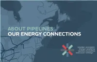 About Pipelines Our Energy Connections the Facts About Pipelines