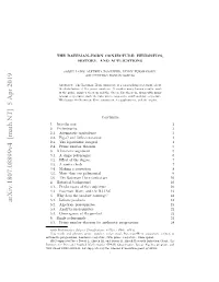 Arxiv:1807.08899V4 [Math.NT] 5 Apr 2019 5.2