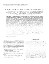 Hatsouth: a Global Network of Fully Automated Identical Wide-Field Telescopes1
