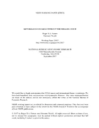 Keynesian Economics Without the Phillips Curve