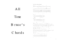 Time Bruce's Chords