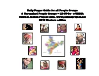 Of INDIA Source: Joshua Project Data, 2019 Western Edition Introduction Page I INTRODUCTION & EXPLANATION