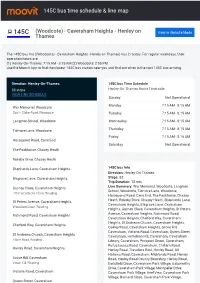 145C Bus Time Schedule & Line Route