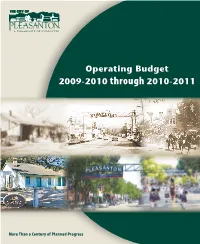 2009/10 and 2010/11 Operating Budget
