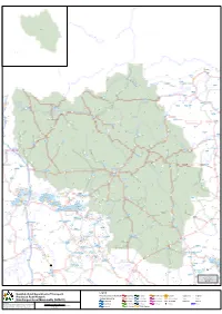 Provincial Road Network Provincial Road Network CLASS, SURFACE P, Concrete L, Blacktop G, Blacktop On-Line Roads !