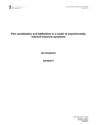 Study Protocol and Statistical Analysis Plan
