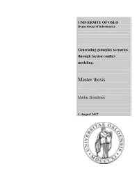 Master Thesis