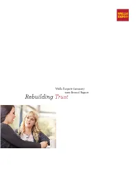 Rebuilding Trust