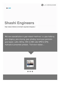 Shashi Engineers