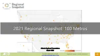 2021 Regional Snapshot: 100 Metros