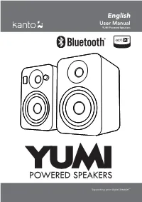 Powered Speakers