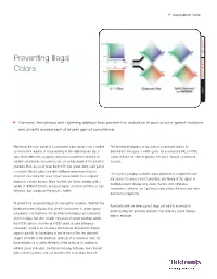 Preventing Illegal Colors