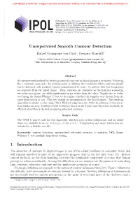 Unsupervised Smooth Contour Detection