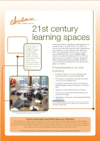 21St Century Learning Spaces