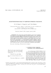 Adaptationism Fails to Resolve Fermi's Paradox