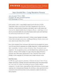 Long Narrative Version