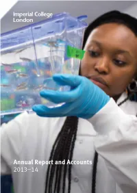 Annual Report and Accounts 2013–14