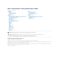Dell Powerconnect 5212 Systems User's Guide