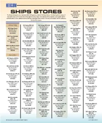 NEXCOM Ships Stores Sales Chart Had No Sales Listed for Fiscal 2018