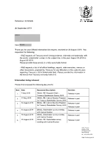 Official Information Act Response 20190605