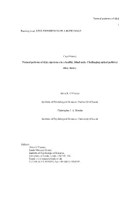 Normal Patterns of Déjà 1