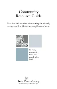 Community Resource Guide