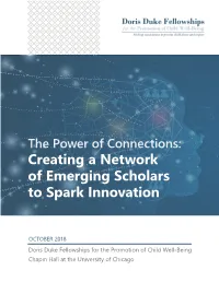 Creating a Network of Emerging Scholars to Spark Innovation