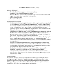 Discriminatory Policing What the Bill Proposes