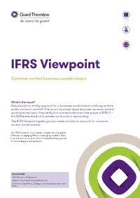 Ifrs-Viewpoint-4---Common-Control