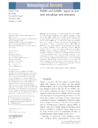 Pamps and Damps: Signal 0S That Spur Autophagy and Immunity
