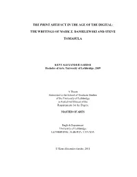 Prefatory Pages