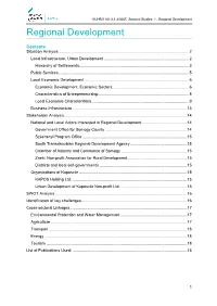 Regional Development