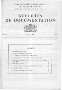 Ulletin De Documentation