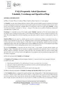 Ushahidi, Crowdmap and Openstreetmap