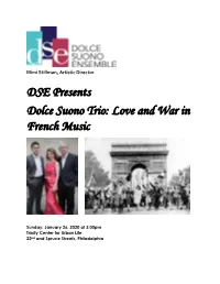DSE.Jan 26 Program