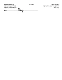 Exam 1 Parts I and II Answers