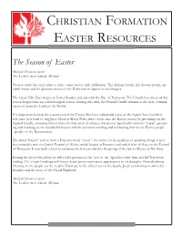 Easter Resources