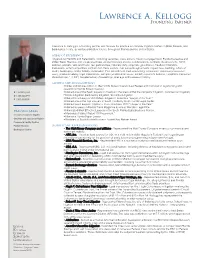 LKL16-001 030216 Bio PDF Template-DML.Indd