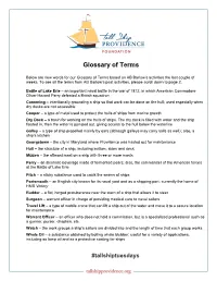 New Glossary of Terms!