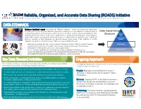 DATA STEWARDS Key Data Steward Activities Ongoing Approach