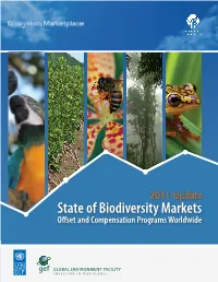 State of Biodiversity Markets Offset and Compensation Programs Worldwide
