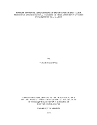 University of Florida Thesis Or Dissertation Formatting