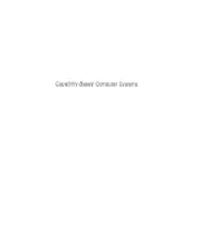 Capability-Based Computer Systems Capability-Based Computer Systems
